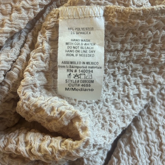 NWT See You Monday LA Beige Halter Bodycon   Beach Cover up/Dress size M Travel - Picture 11 of 11